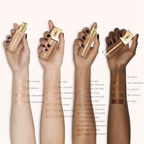 ysl le teint touche eclat foundation b30|ysl touche eclat concealer shades.